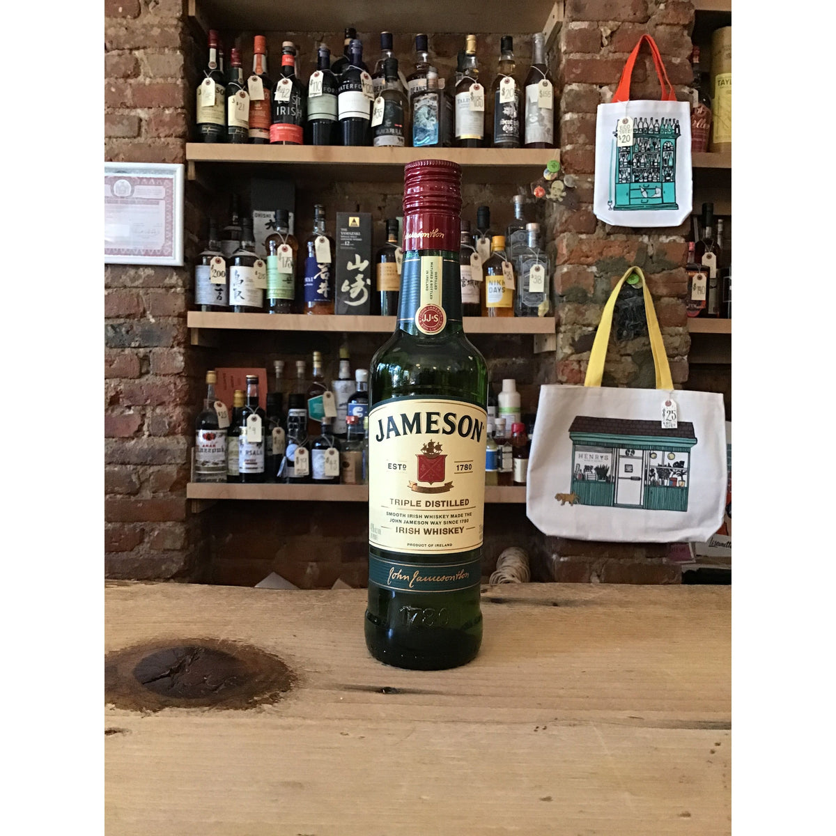 Jameson Irish Whiskey 375ml (Half Size Btl)