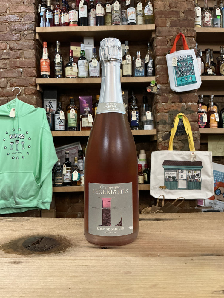 Champagne Legret & Fils, Rosé de Saignée Brut Nature (NV)