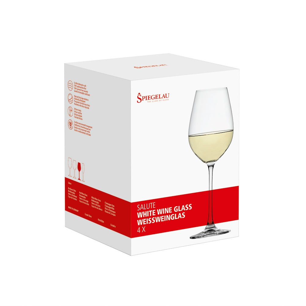 Spiegelau Salute 16.4oz White Wine Glasses 4 Pack