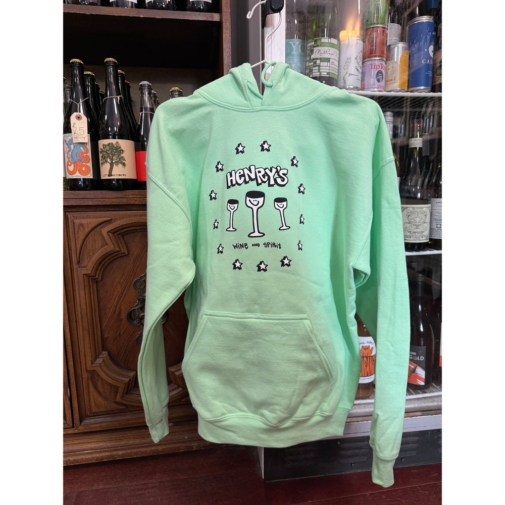 Henry’s Mint Green Hooded Sweatshirt