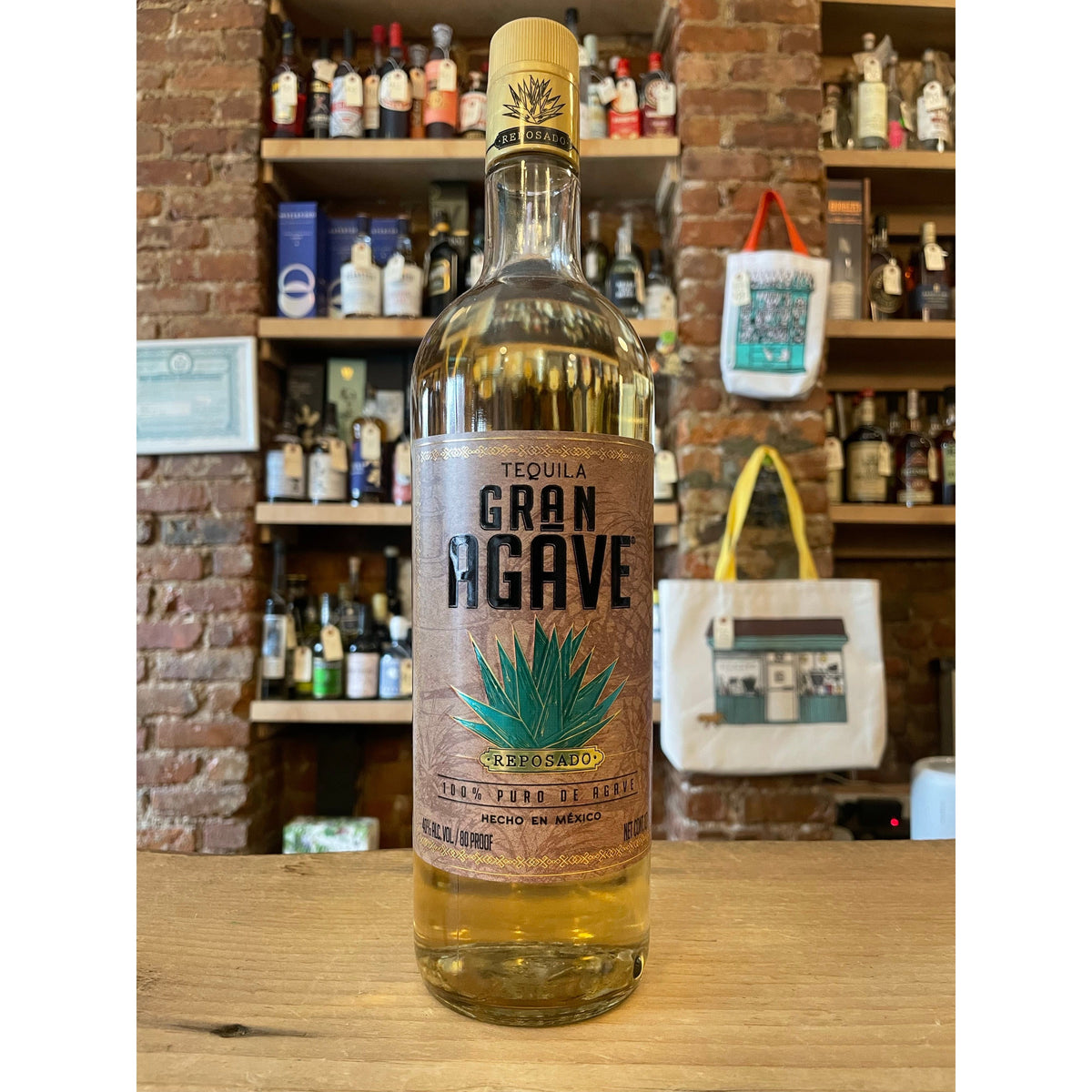 Gran Agave, Reposado Tequila 100 de Agave 1L Henry's Wine & Spirit