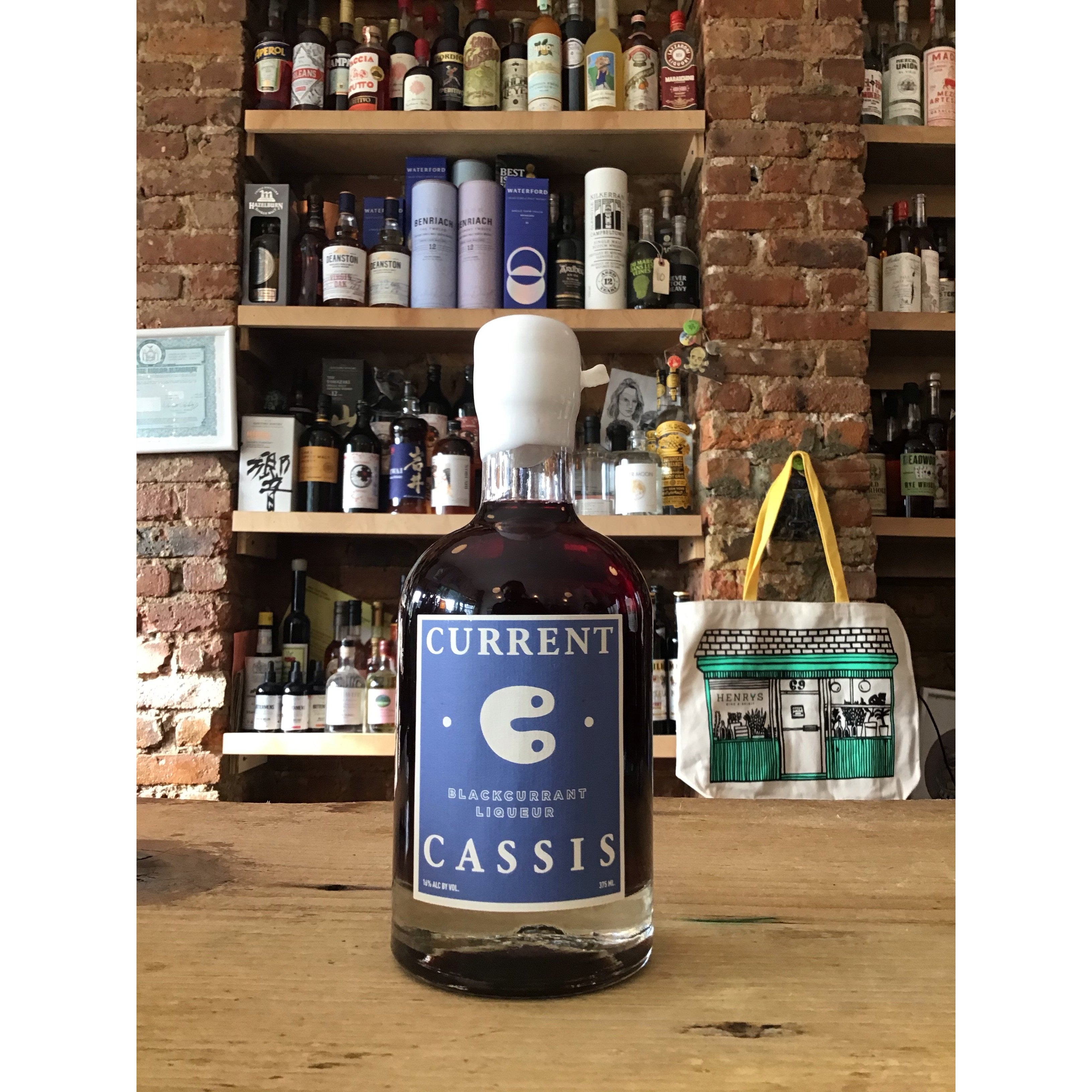 Current Cassis, Blackcurrant Liqueur (375 ml)